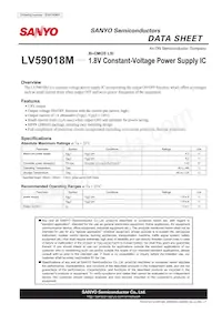 LV59018M-TLM-H Datasheet Copertura