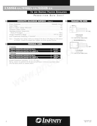 LX8584B-33CV Datasheet Page 2