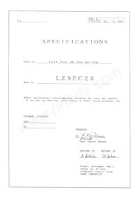 LZ9FC23數據表 封面