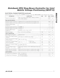 MAX1718EEI Datasheet Page 5