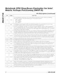 MAX1718EEI Datasheet Page 10