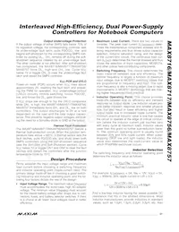 MAX8717ETI+TGC1 Datasheet Pagina 21