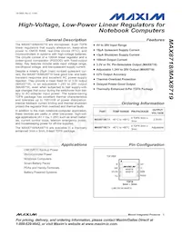 MAX8719ETA+TGC1 Datasheet Copertura