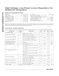 MAX8719ETA+TGC1 Datasheet Pagina 2