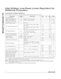 MAX8719ETA+TGC1 Datasheet Pagina 4