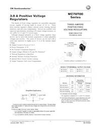 MC78T15CT Datenblatt Cover