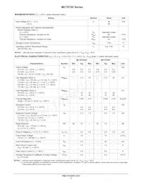 MC78T15CT Datasheet Pagina 2