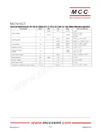 MC7910CT-BP Datasheet Pagina 2