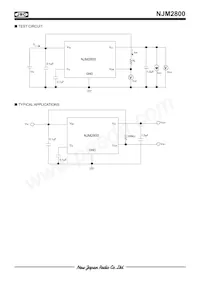 NJM2800U3342-TE1 Datasheet Pagina 4