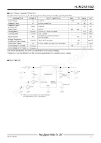 NJM2881F18-TE1 Datasheet Pagina 3