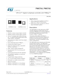PM6766 Datasheet Cover