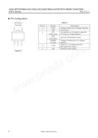 S-875635BUP-AGAT2G Datasheet Page 8