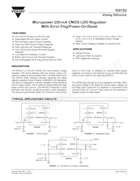 SI9182DH-33-T1-E3 Datasheet Cover