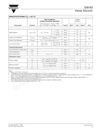 SI9183DT-AD-T1-E3 Datasheet Page 3