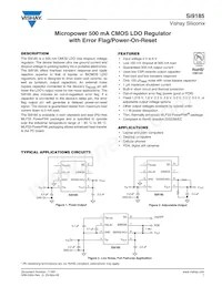 SI9185DMP-AD-T1-E3 Datasheet Copertura