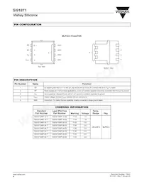 SI91871DMP-50-E3數據表 頁面 4