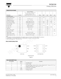 SIP42104DX-T1-E3 Datasheet Page 3