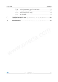 STOD13ASTPUR Datasheet Pagina 3