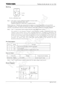 TA58L15S Datasheet Page 2