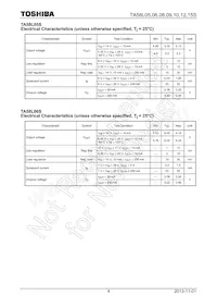 TA58L15S Datasheet Page 4