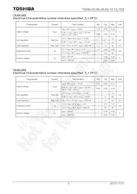 TA58L15S Datasheet Pagina 5