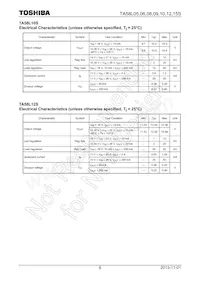 TA58L15S Datasheet Pagina 6