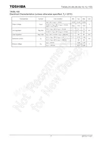 TA58L15S Datasheet Page 7