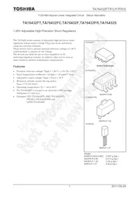 TA76432S Datasheet Cover