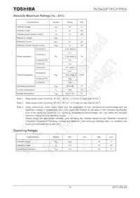 TA76432S Datasheet Page 4