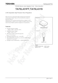 TA76L431S Datasheet Copertura