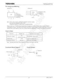 TA76L431S Datasheet Pagina 2