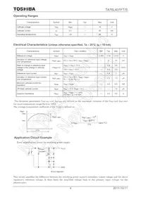 TA76L431S Datasheet Pagina 4