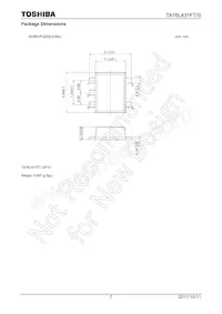 TA76L431S Datasheet Pagina 7