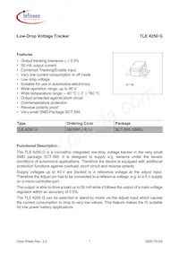 TLE4250GNTSA1 Datasheet Copertura