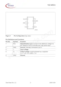 TLE4250GNTSA1 Datasheet Pagina 2