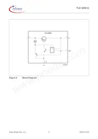 TLE4250GNTSA1數據表 頁面 3