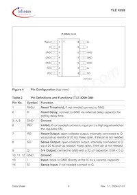 TLE4299GNTMA1數據表 頁面 6