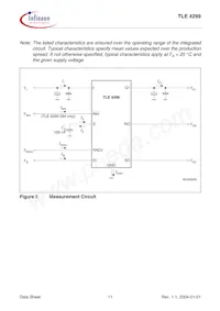 TLE4299GNTMA1 Datasheet Pagina 11