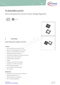 TLS810B1EJV33XUMA1 Datenblatt Cover