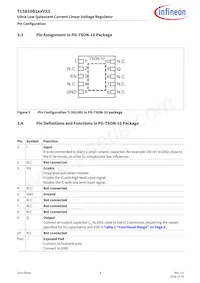 TLS810B1EJV33XUMA1 Datasheet Page 6