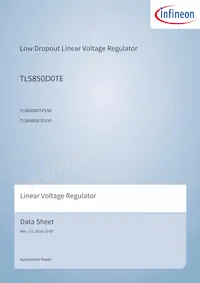 TLS850D0TEV50ATMA1 Datasheet Copertura