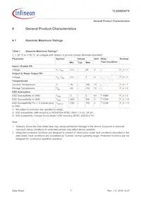 TLS850D0TEV50ATMA1 Datasheet Pagina 7