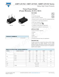 VS-40MT160PBPBF Datasheet Copertura