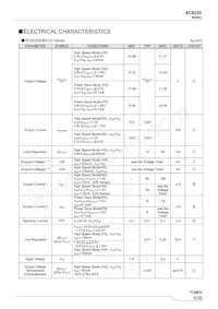 XC6220B301PR-G Datasheet Pagina 5