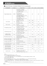 XC6220B301PR-G Datasheet Pagina 6