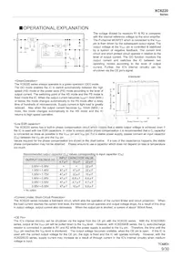 XC6220B301PR-G Datasheet Pagina 9