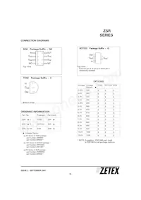 ZSR1200GTA Datasheet Pagina 15