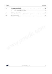 A7986A Datasheet Pagina 3