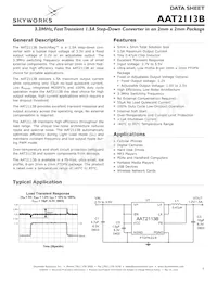 AAT2113BIXS-0.6-T1 Datenblatt Cover