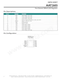 AAT2605IWO-1-T1 Datasheet Pagina 2